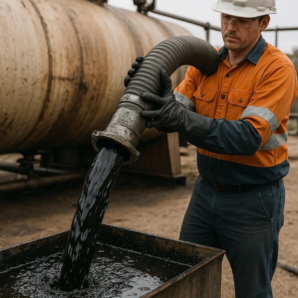 Откачка нефтепродуктов в Шлиссельбурге